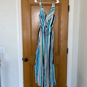 Stripped romper worn once perfect condition